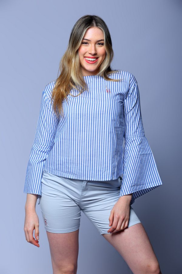 BLUSA BRISA RAYADA